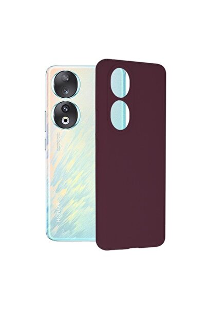 OEM Husă Techsuit din silicon cu margini moi pentru Honor 90 5G - violet prună