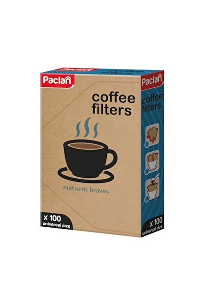 Paclan Set of 100 Universal Paper Coffee Filters,