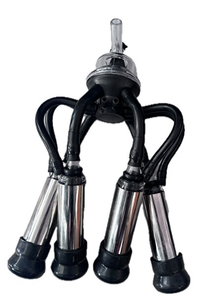 Kurtsan Memelik Komple Kauçuk 160CC Krom Süt Sağım