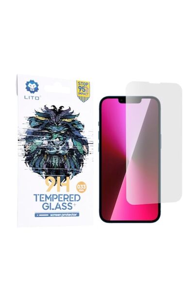 Bibilel Lito 9H Tempered Glass Screen Protector Compatible with iPhone 13 / 1...
