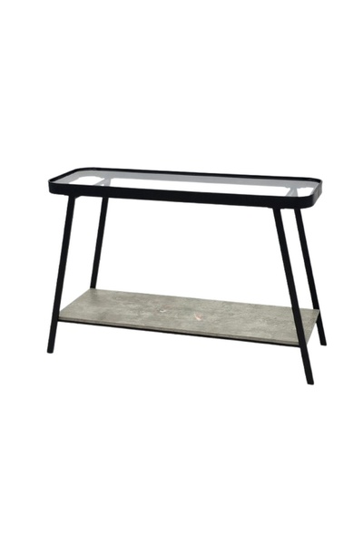 private house طاولة كونسول مدخل المنزل 120-40-80 سم سطح زجاجي