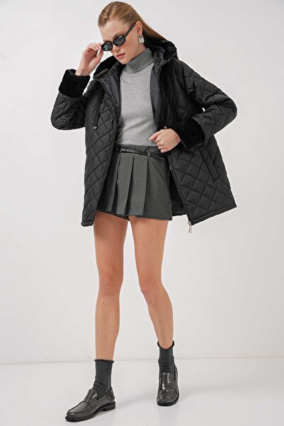 Bigdart Kadın Mont 5197 Siyah