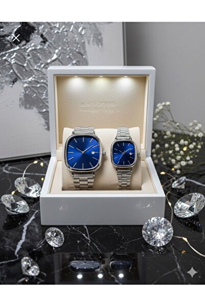 ÇENÇEN Yeni Sezon Özel Tasarım Takvimli Sevgili Çift Kol Saatleri