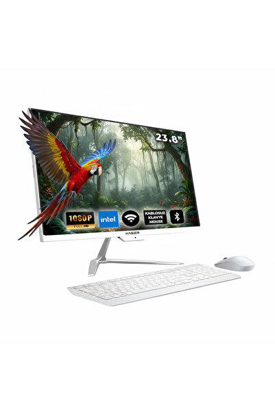 XASER Xs116 i5 3470 16GB Ram 128GB SSD 23.8" Webcam + Wifi+ BT All In One Bilgisayar