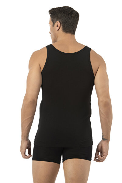 ÖZKAN underwear Özkan 10852 3-Pack Men's Premium Flexible Fabric Cotton Modal Thick Strap Undershirt