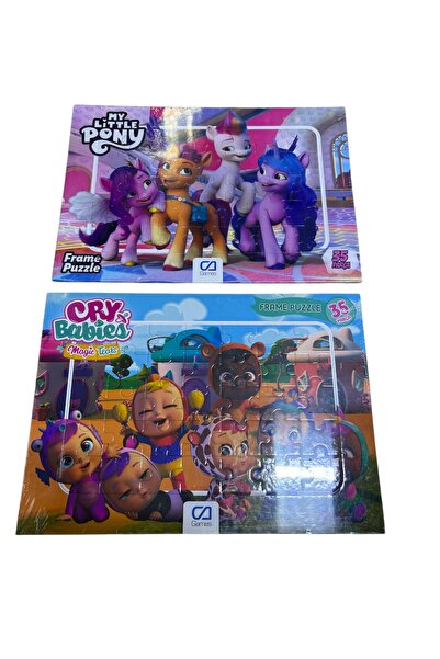 Prlk toys لغز مكون من 35 قطعة بتصميم ماي ليتل بوني وكراي بيبيز