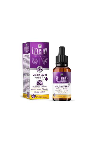 Delibon Effective Kedi ve Köpek Takviye Ürünleri Multivitamin 50ml
