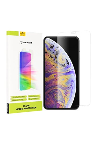 OEM Protector de ecran pentru Apple iPhone XS Max/11 Pro Max, Techsuit Clear Vision Glass, transparent