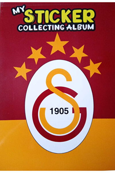 booddie Galatasaray Cimbom Sticker Yapıştırma Sticker Defteri 16*22 cm 15 yaprak