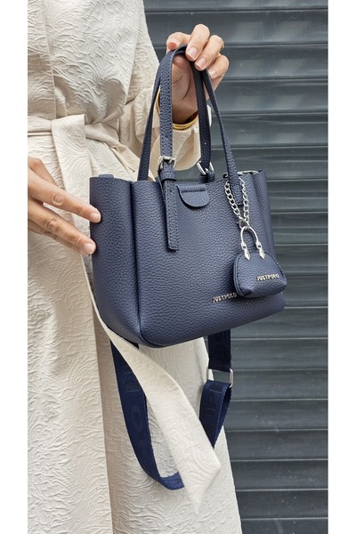 Just Polo Women's New Season 3 Compartment Soft Leather Adjustable Cross Strap Shoulder Bag