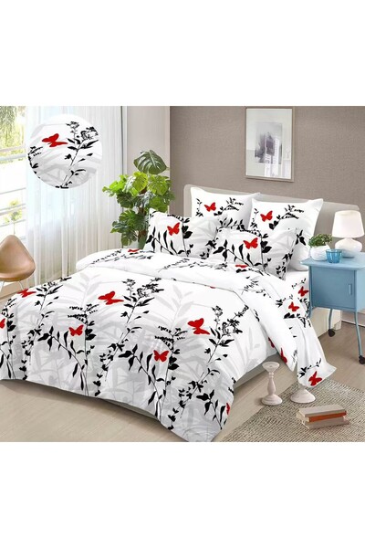 Happy Home FINET bed linen, double bed, with elastic, 6 pieces, 180x200cm