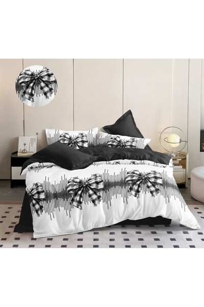 Happy Home FINET bed linen, double bed, with elastic, 6 pieces, 180x200cm