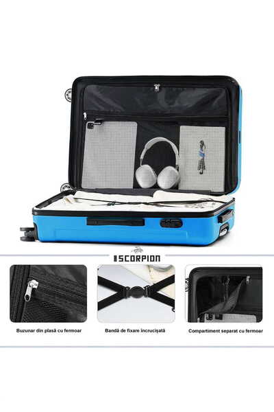 Plus Scorpion Trolley Set – 3 Pieces (Small, Medium, Large)