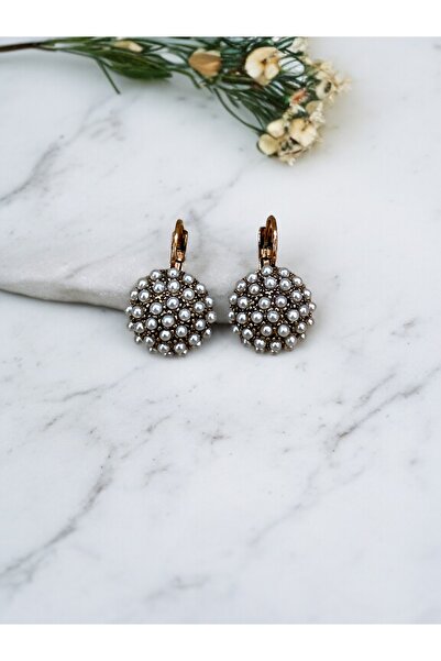 FAYRA ACCESSORIES Yuvarlak Otantik Küpe