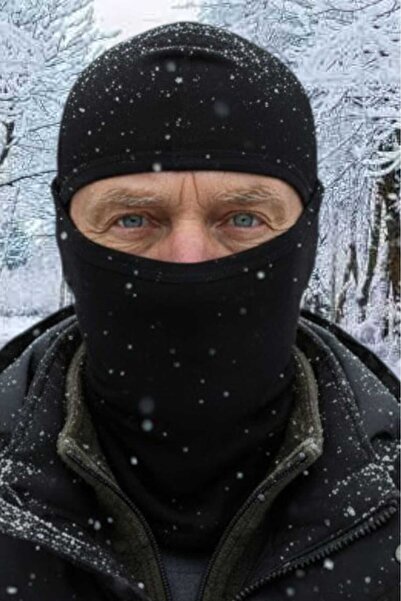 Trenderrs Чоловіча вітрозахисна термошарф-маска для лижників і мотоциклістів Термошарф-маска для лижників