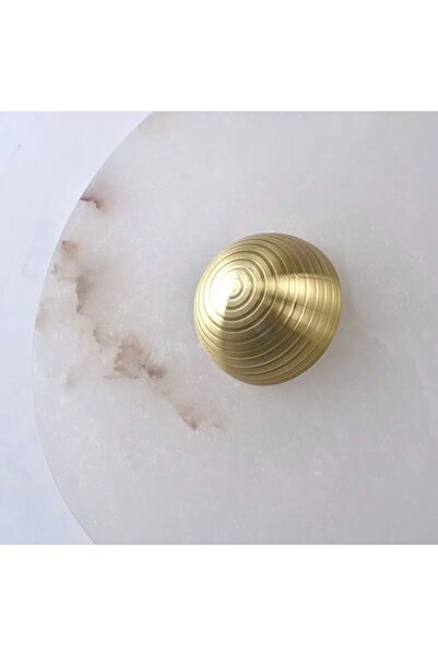 Vonalight Desıng Project Modern,Dekoratif,Mermer Duvar Aplik , Salon, Koridor, Banyo, LED , 3000K ÇAP.25CM ESKİTME PRİNÇ