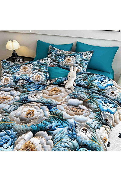 CHIRASO CHIRASO Bedding, 5D, Finet, ELASTIC Sheet 180x200+30cm, Duvet Cover, 4 Pillowcases