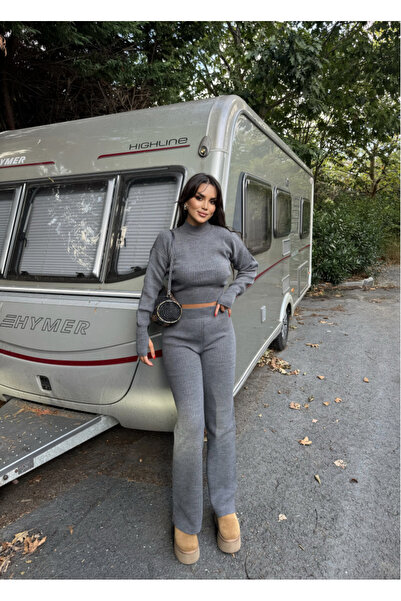 Cemre Life Жіночий трикотажний комплект з пальцями