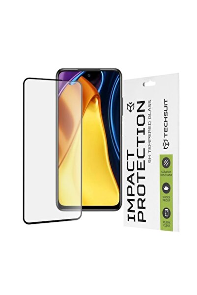 Bibilel Folie de protecție pentru ecran Xiaomi Redmi Note 10 5G / Poco M3 Pro 5G, Techsuit 111D Full Cover Full Glue Gl