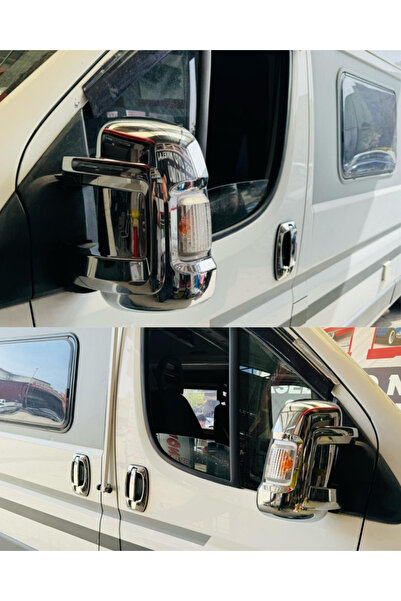 ACK Dizayn DUCATO/BOXER/JUMPER 2006-2024 ARACA ÖZEL ABS KROM AYNA KAPAĞI + ÇE...