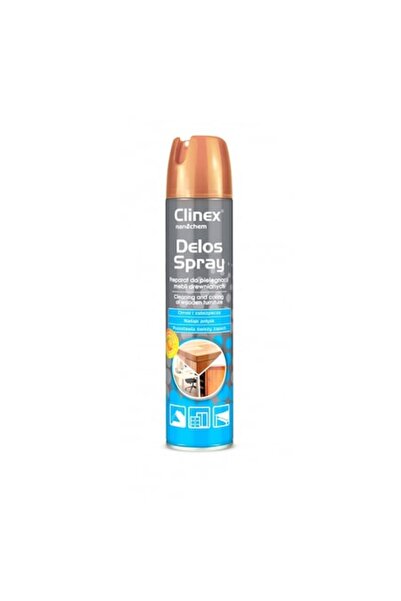 Clinex Delos Shine Furniture Cleaning & Care Spray, 300 ml, Shine Effect