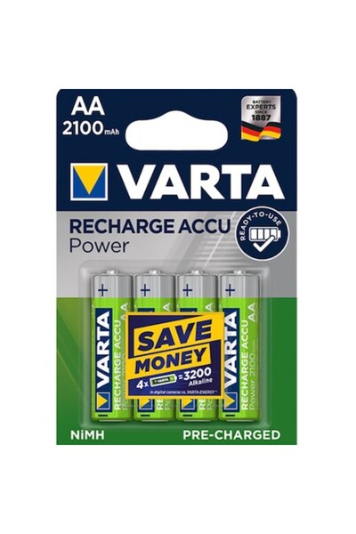 Varta Baterii reîncărcabile R6 (AA) 56706101404, 2100mAh, 4 buc.
