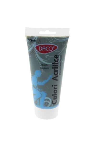 Daco Vopsea acrilică 200 ml, Albastru cerulean