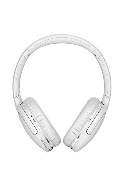 Baseus Encok D02 Pro Over-ear Wireless Headphones, Bluetooth 5.3, White