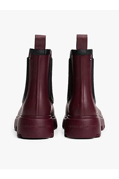 Tommy Hilfiger Women's Flag Ankle Rain Boots