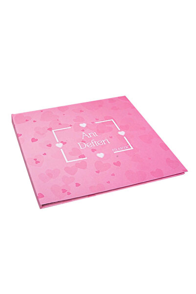 Atatuğ Hediyelik Heart-Shaped Pink Memory Book – Ready-Made Romantic Keepsake...