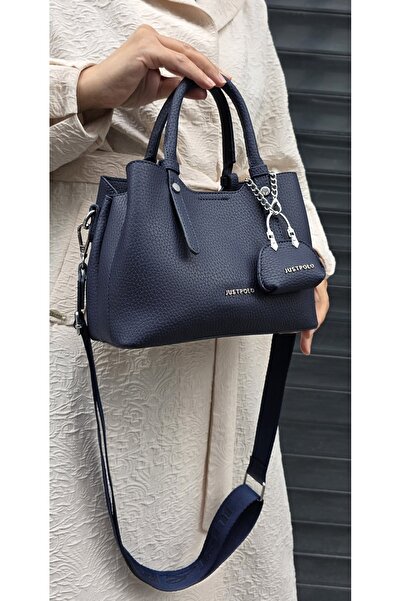 Just Polo Original Women's New Season 3 Compartment Luxury Soft Leather Adjustable Cross Strap Stylish Shoulder Bag