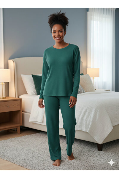 Stitch Shop Kadın İnterlok Pijama Takımı