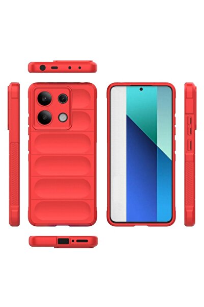 Mad View Magic Shield Protective Case for Xiaomi Redmi Note 13 4G - Red (Thermoplastic)