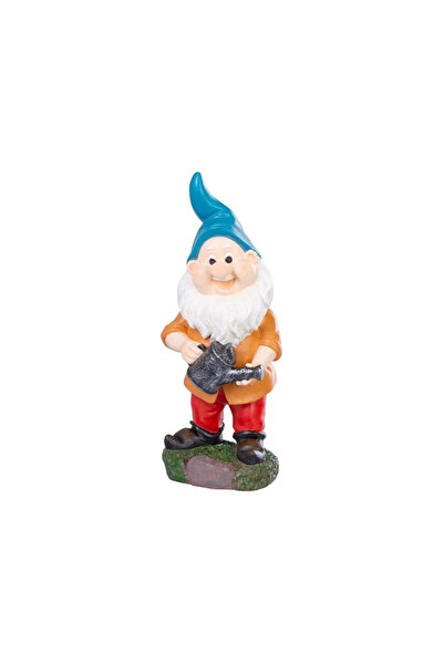 JollyMag Záhradná dekorácia, MagicHome, Polyresin, Trpaslík s čajníkom, 12,5 ...