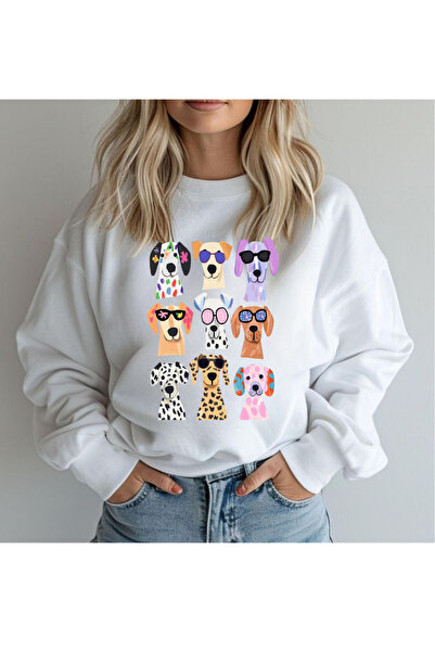 Tubinyoo Dogs Printed Sweatshirt