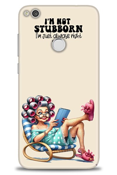 Rulet Aksesuar حافظة متوافقة مع هاتف هواوي P9 لايت 2017 HD مطبوع + واقي شاشة ...