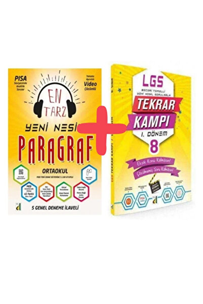 Damla Yayınevi Damla Yayınları LGS Paragraf ve 1. Dönem Tüm Dersler Soru Bankası