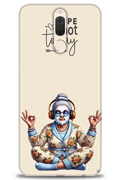 Rulet Aksesuar غطاء متوافق مع هاتف هواوي ميت 10 لايت HD مطبوع - غطاء سيليكون ...