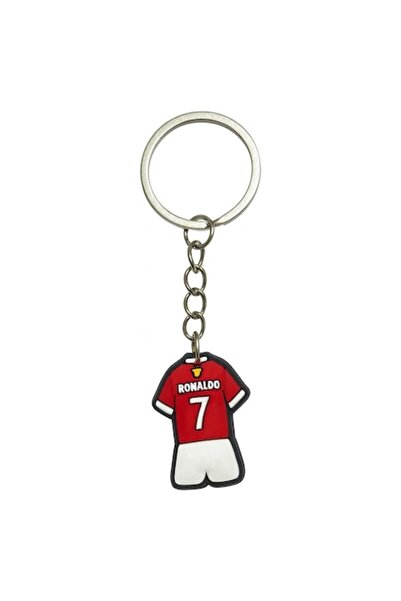 OEM Cristiano Ronaldo Keychain, CR7, GOAT, 9 cm, Multicolor