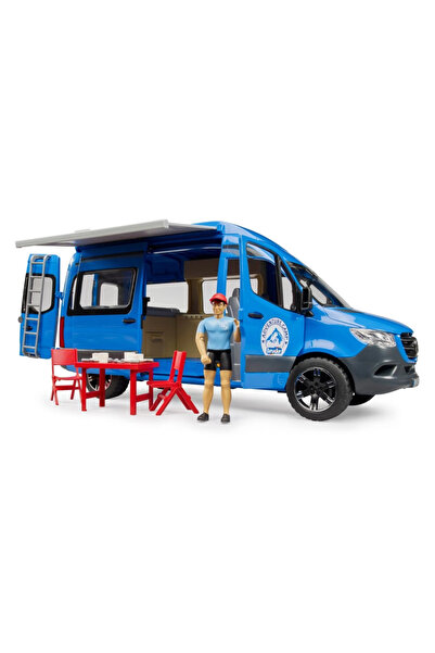 My Reality Fashion Bruder Mb Sprinter Caravan Accessories and Driver