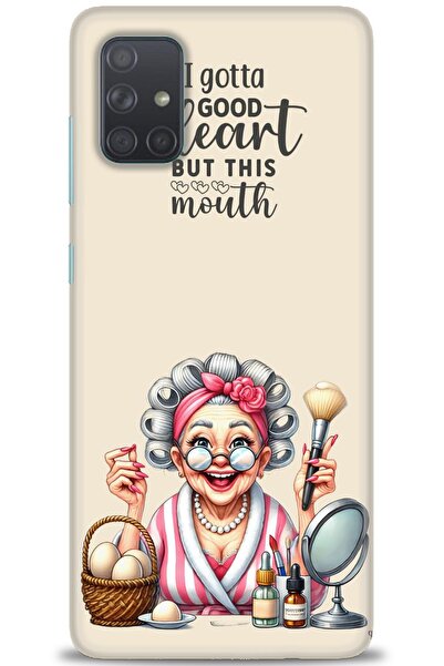 kılıfevreni غطاء متوافق مع هاتف سامسونج جالاكسي A71 A+ Plus HD مطبوع - غطاء س...