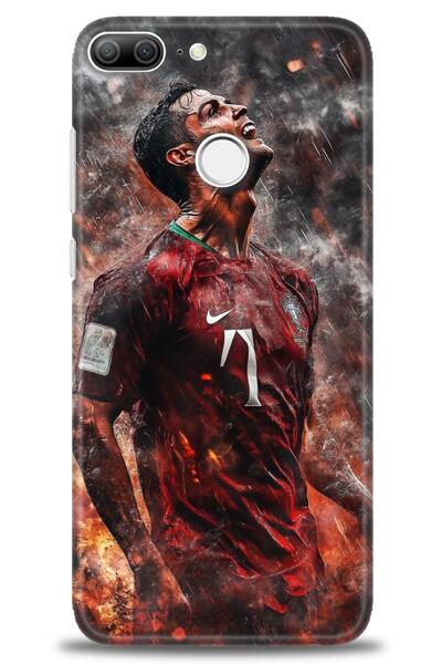 Rulet Aksesuar غطاء متوافق مع هاتف هواوي هونر 9 لايت HD مطبوع - غطاء سيليكون ...