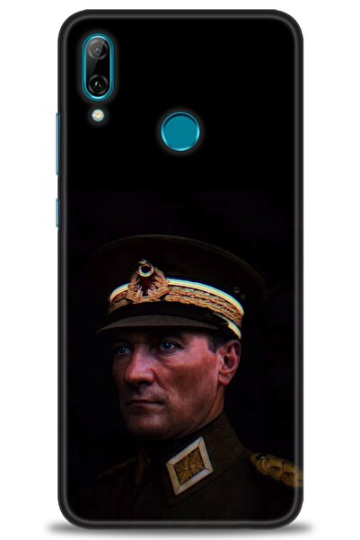 Rulet Aksesuar غطاء متوافق مع هاتف هواوي بي سمارت 2019 HD مطبوع - غطاء سيليكو...