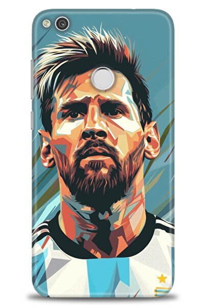 Rulet Aksesuar حافظة متوافقة مع هاتف هواوي P9 لايت 2017 HD مطبوع + واقي شاشة ...