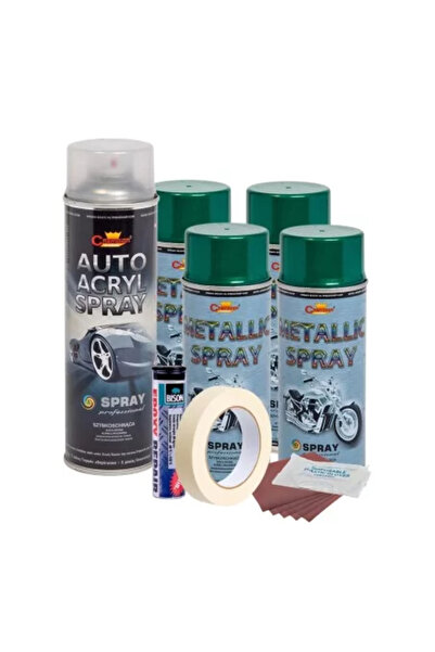 Avex Kit Complete Wheel Repair and Painting - Metallic Green, V4