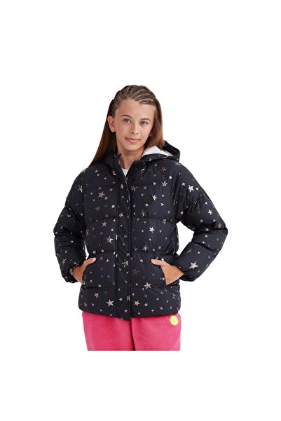 SKECHERS G Outerwear Padded Jacket Girl's Black Coat Sk232042-001