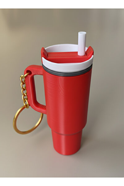 Figuva سلسلة مفاتيح ترمس - صندوق حمل مرطب الشفاه - حقيبة ساحرة