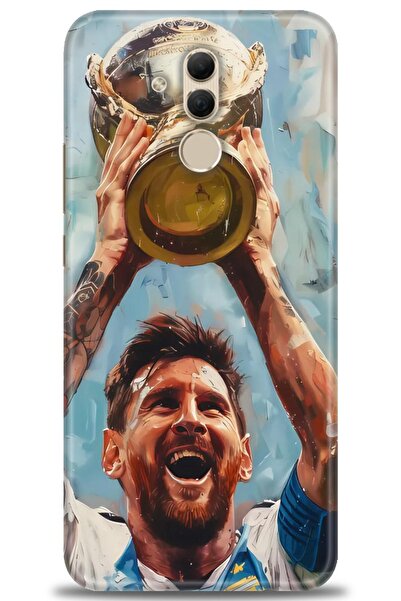 Rulet Aksesuar غطاء متوافق مع هاتف هواوي ميت 20 لايت HD مطبوع - غطاء سيليكون ...