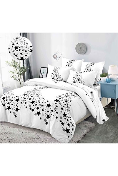 Happy Home FINET bed linen, double bed, with elastic, 6 pieces, 180x200cm