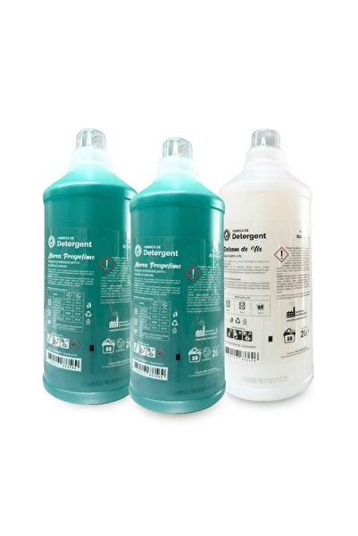 Fabrica de Detergent Pachetul cu 2x Detergent Marea Prospetime 2L + 1x Balsam...